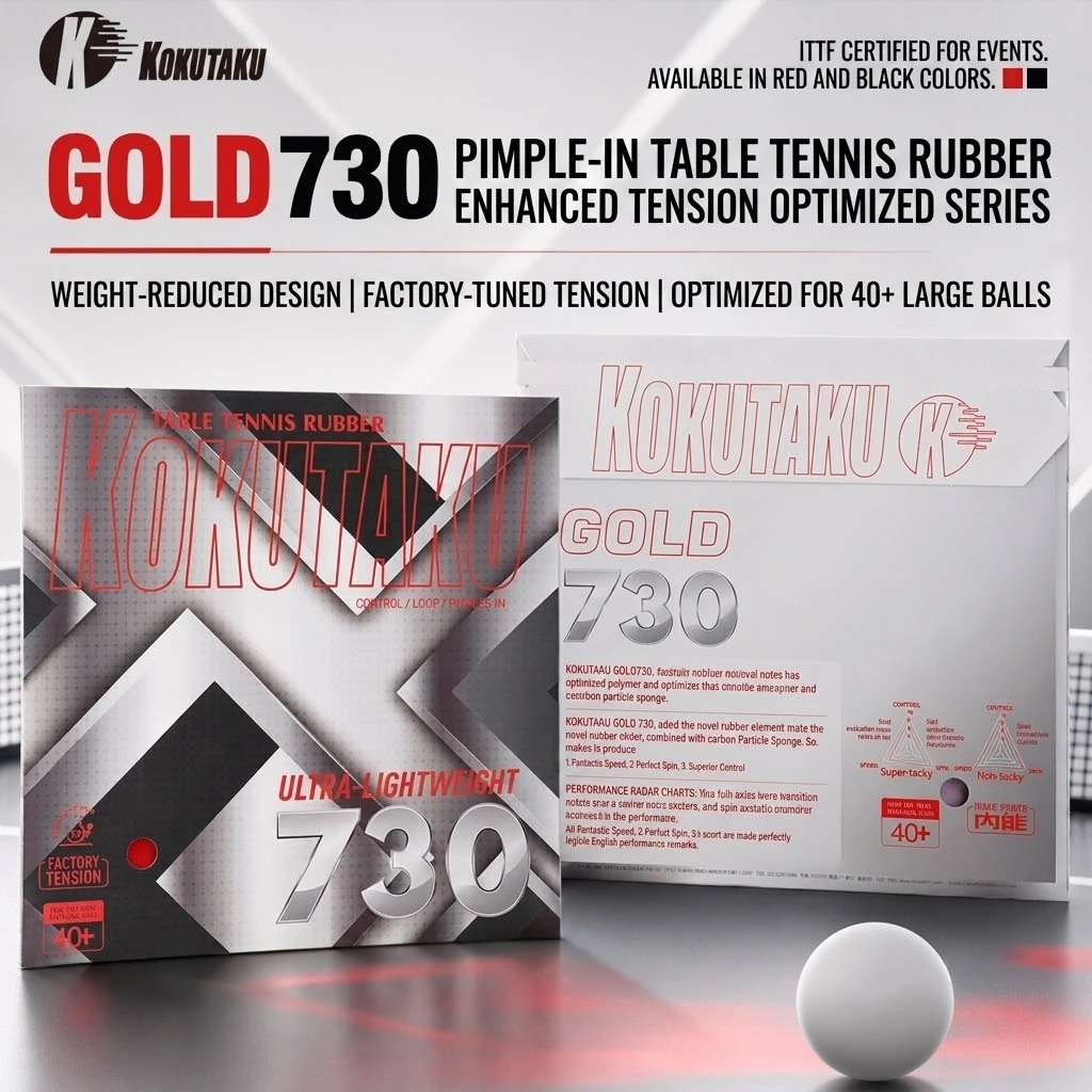 Table Tennis Racket - Goma para Raqueta de Tenis de