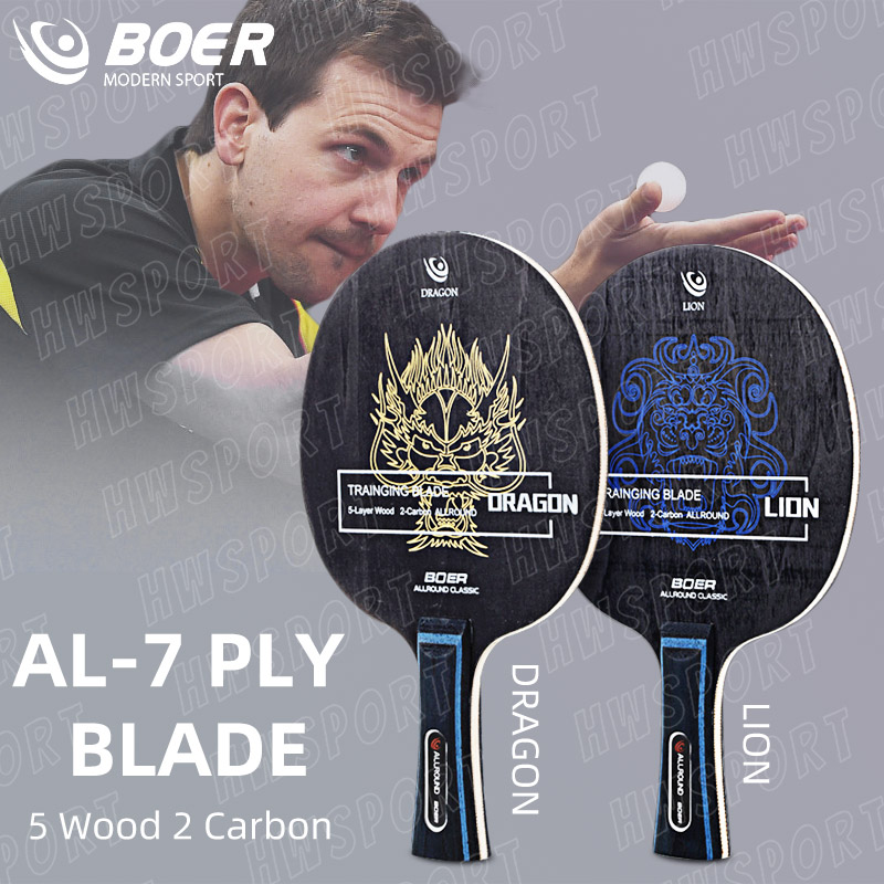 Table Tennis Zhang Jike - BOER LION DRAGON hoja de tenis