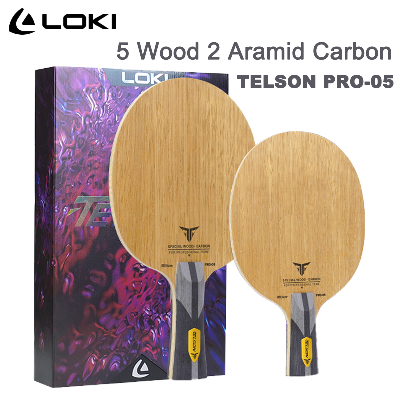 LOKI TELSON PRO-05 Pala de Ten - Table Tennis Loki reseña y precio