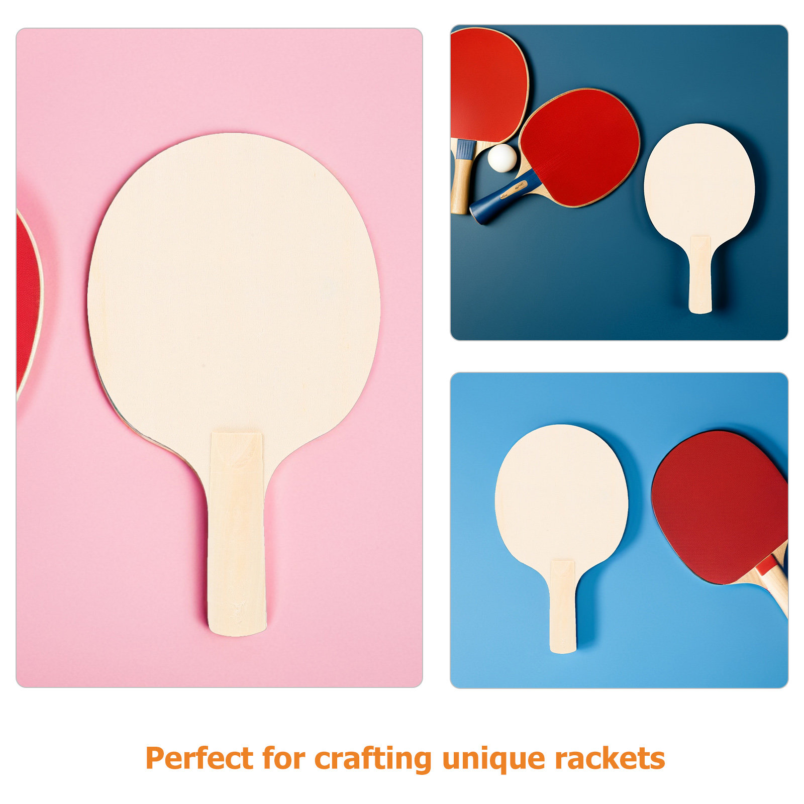 12 piezas de raquetas de ping- - Table Tennis Racket reseña y precio