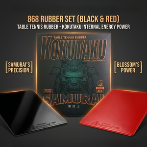 Juego de Gomas Kokutaku Sakura - Table Tennis Racket reseña y precio